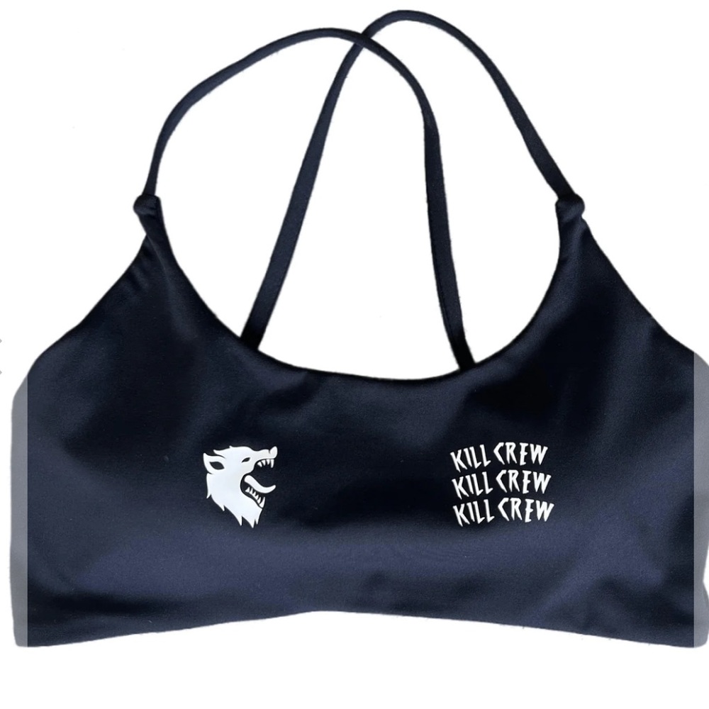 COPY - Kill Crew Wolf low support sports bra size Small